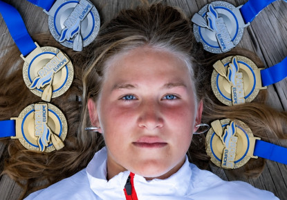 Who is Valentýna Kočířová? The 17-year-old who left Épinal with six medals